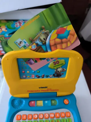 Ordenador Vtech Peque Tarjetas