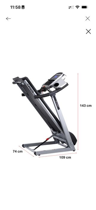 Cinta de correr Bladez Fitness TR101i.