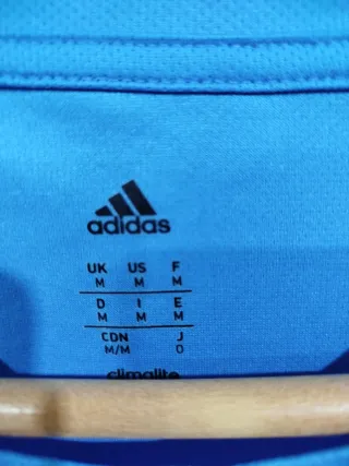 Camiseta Adidas Azul Talla M