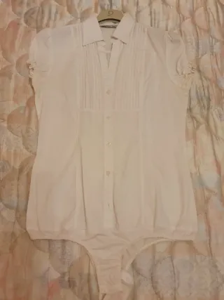 Camicia bianca maniche palloncino