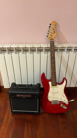 Guitarra Eléctrica XP + Amplificador Behringer