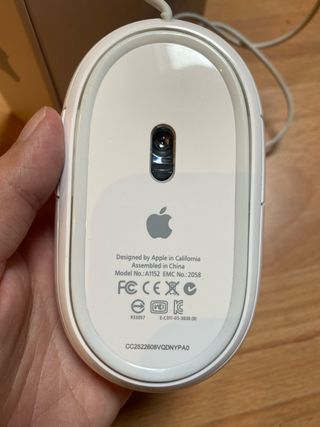 Ratón Apple Vintage Blanco