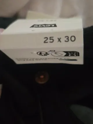 Pantalón Levi's Negro 25x30