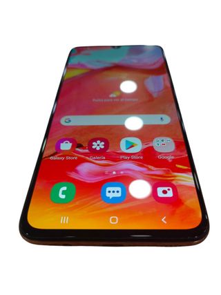 TELEFONO CELLULARE SAMSUNG GALAXY A70 128GB 6GB RAM ARANCIONE + SCATOLA