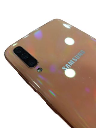 TELEFONO CELLULARE SAMSUNG GALAXY A70 128GB 6GB RAM ARANCIONE + SCATOLA