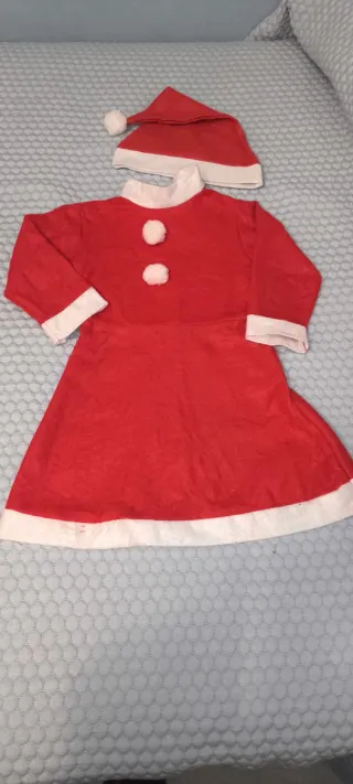 Traje Papa Noel Infantil y Mamá Noel