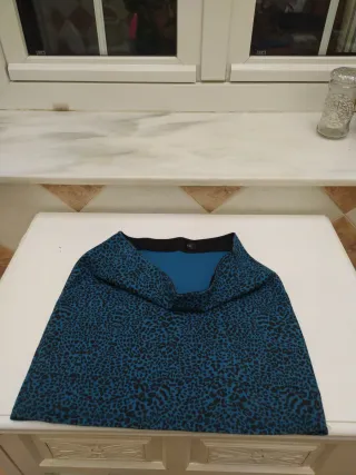 Falda corta juvenil estampado animal print