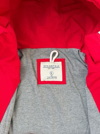 Chaqueta Springfield Roja Talla XL Hombre