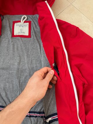 Chaqueta Springfield Roja Talla XL Hombre
