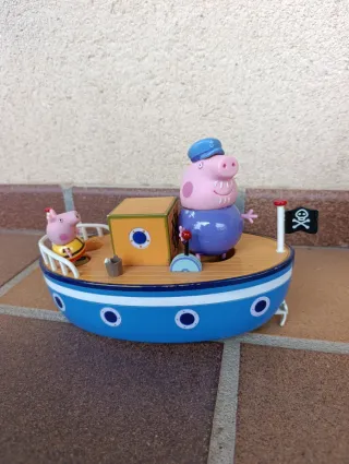 Cohete y Barco Peppa Pig