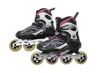 PATINES EN LINEA FILA TALLA 38 LILA Y NEGRO