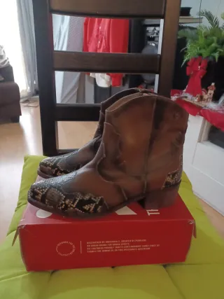 Botines piel mujer talla 38