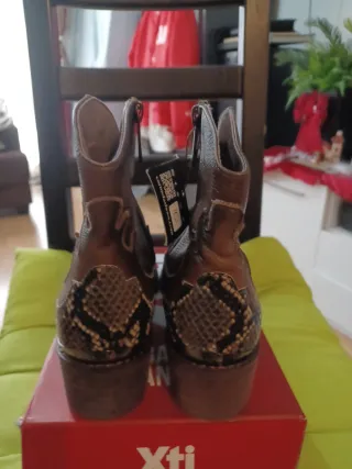 Botines piel mujer talla 38