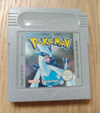 Pokémon Plata GBC PAL ESP con caja y manuales