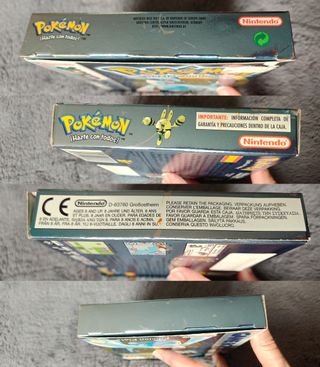 Pokémon Plata GBC PAL ESP con caja y manuales