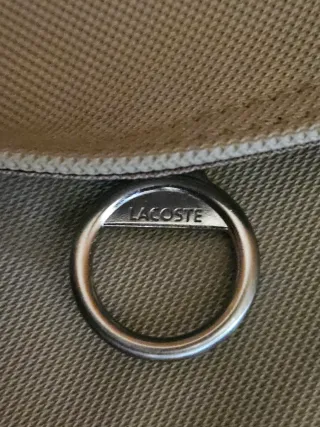 Bolso bandolera Lacoste Beige