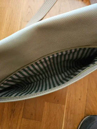 Bolso bandolera Lacoste Beige