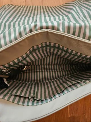 Bolso bandolera Lacoste Beige