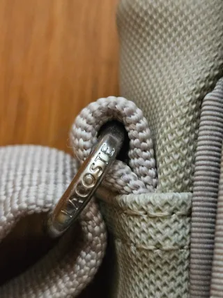 Bolso bandolera Lacoste Beige