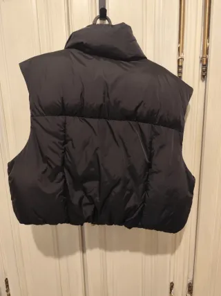 Chaleco Bershka Negro Mujer