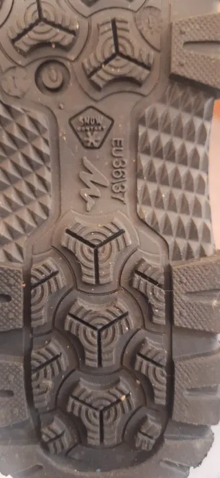 Botas de nieve/descansos negras y azules