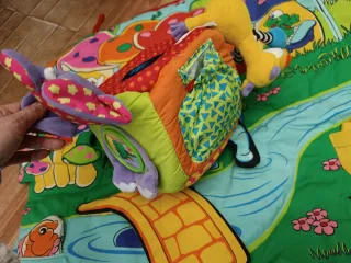 Lote 2 alfombras de juegos interactivo bebé