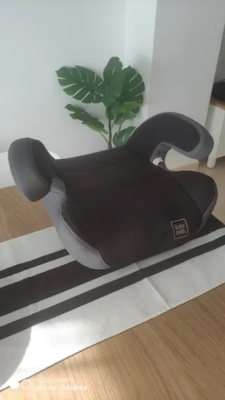 Alzador coche niños gris