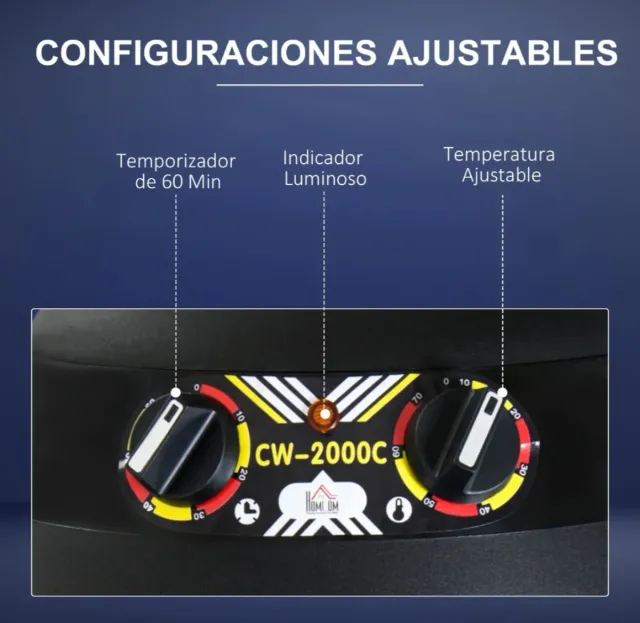 Secador de casco ajustable