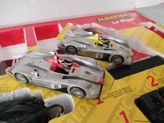 Scalextric Le Mans Audi R8 Coche Slot