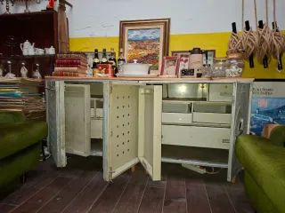 Mueble Industrial Metal y Madera