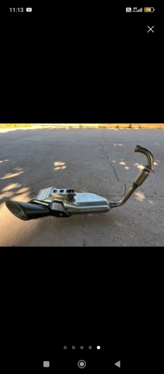 Tubo de escape Zontes G1