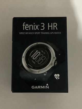 Garmin Fenix 3 HR Negro/Azul