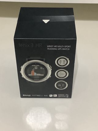 Garmin Fenix 3 HR Negro/Azul