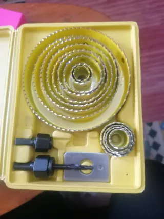 Juego de coronas para taladro nuevas.no envios. Za