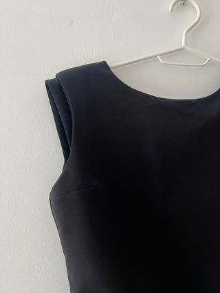 Vestido Negro Zara Talla XS