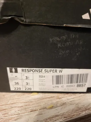 Zapatillas Adidas Response Mujer Talla 36