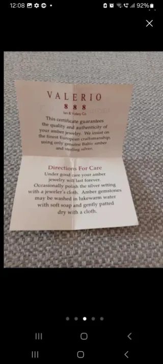 Colgante Plata y Ámbar