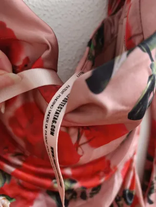 Vestido Corsé Estampado Floral