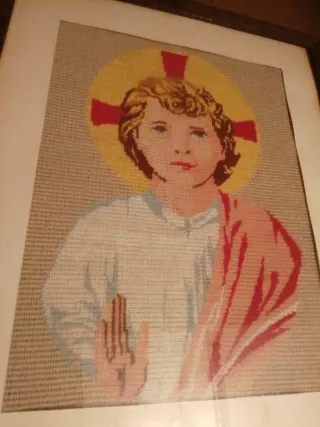 Quadro Gesù Bambino 37x30 cm