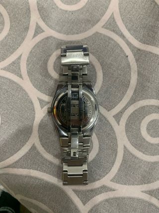 Reloj Binlad Verde y Plateado