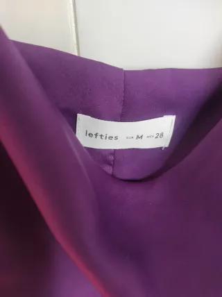 Vestido fiesta morado