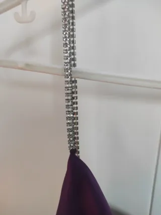 Vestido fiesta morado