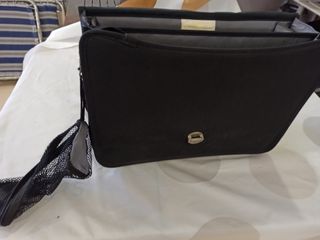 Maletín para portátil negro