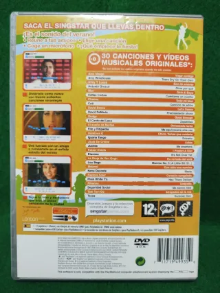 Lote 4 Juegos SingStar PS2 Karaoke