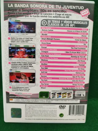 Lote 4 Juegos SingStar PS2 Karaoke