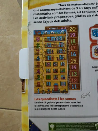 Juegos de Matemáticas Clementoni 3-5 años