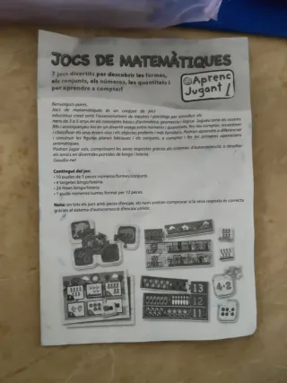 Juegos de Matemáticas Clementoni 3-5 años