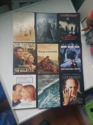 Lote 9 Películas DVD (Español)