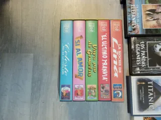 Lote Cintas VHS Varios Géneros