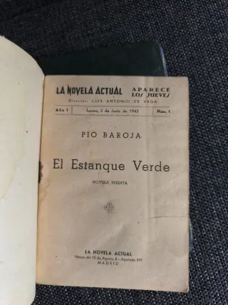Libros antiguos episodios nacionales y novela actu